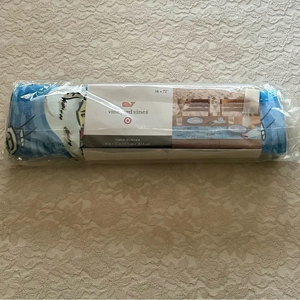 Vineyard Vines Nautical Table Runner